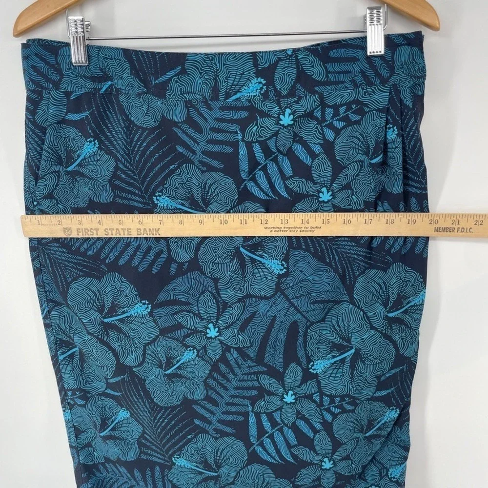 Ripskirt Hawaii The Original Wrap Skirt Length 3 Maui Moonlight Blue Size Large